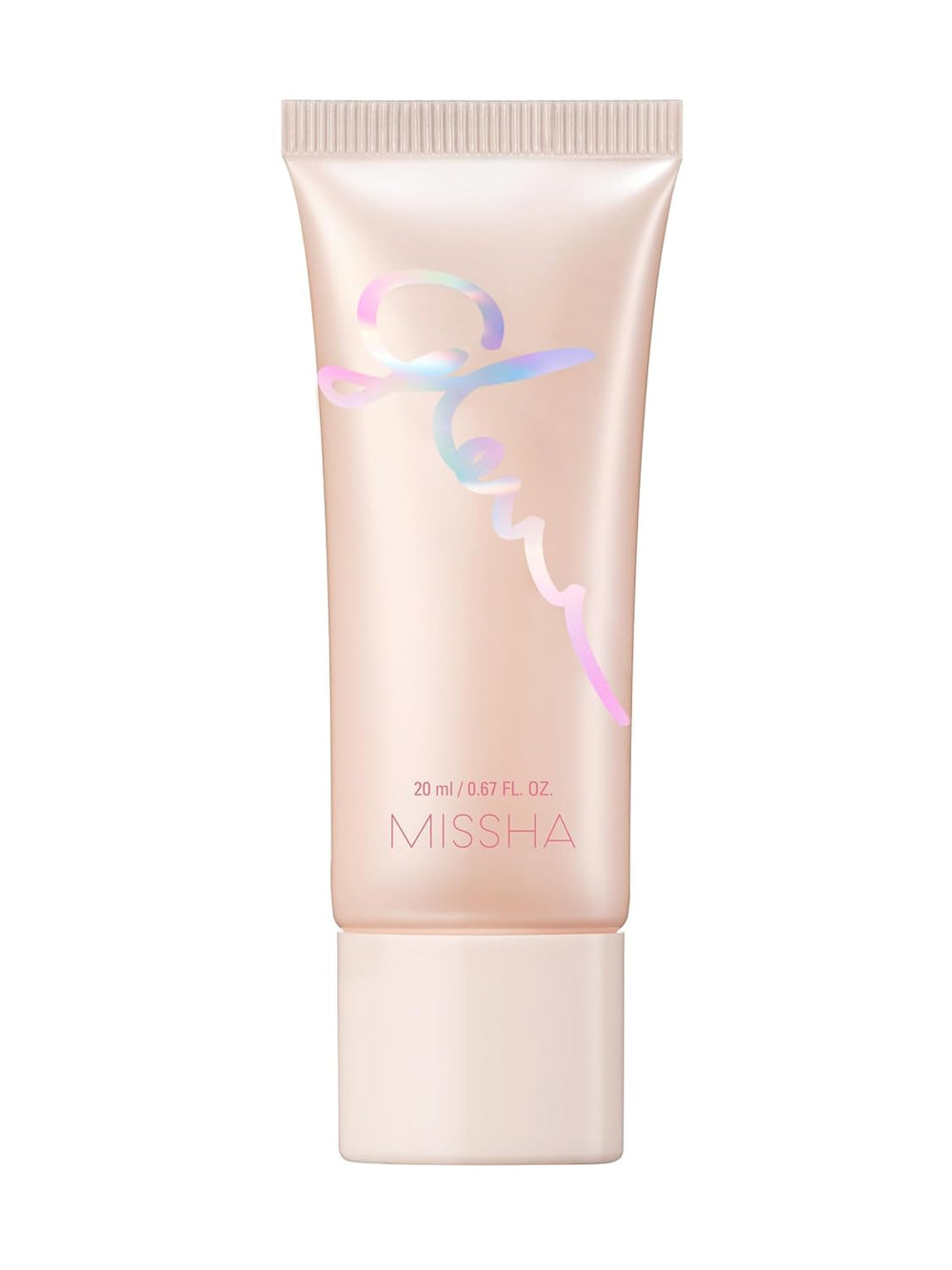 MISSHA Glow Skin Balm bottle front showing compact hydrator for radiant base on-the-go