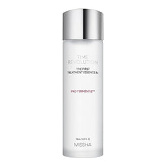 MISSHA Time Revolution First Essence RX bottle ready to hydrate your skin