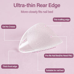 Misssix 9-in-1 gel glue kit combines bonding and shaping tools in one set.
