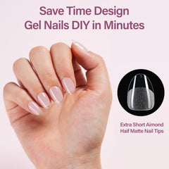 Misssix full-cover false nails deliver a clean, smooth surface for long-lasting wear.