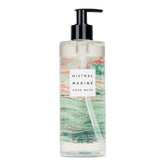 Mistral Marbles Hand Wash Marine bottle with sea-inspired scent for daily refreshment.