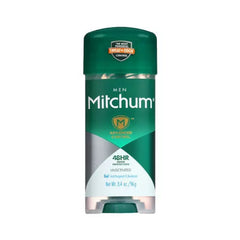 Mitchum Advanced Control Unscented Gel bottle delivering all-day protection.