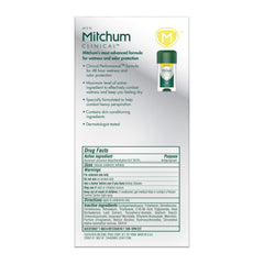 Mitchum advanced odor and wetness protection for active days.