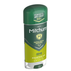 Mitchum alcohol-free formula delivers a clean, comfortable application.