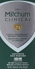 Mitchum Clinical Oxygen stick application glide shows smooth, comfortable daily use.