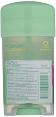 Mitchum Power Gel Flower Fresh application image shows quick-dry formula
