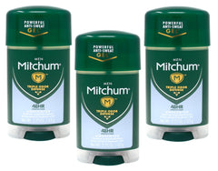 Mitchum Power Gel Unscented bottle front highlighting fragrance-free protection.