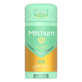 Mitchum Pure Fresh invisible solid underarm protection with no visible residue