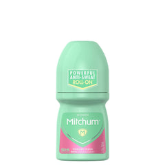Mitchum Women Invisible Roll-On Powder Fresh bottle front showing discreet deodorant protection