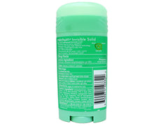 Mitchum Women Triple Odor Defense Pure Fresh applied swipe demonstrates invisible, stain-free protection.