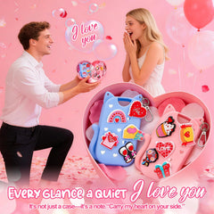 Ten love charms for customization on the Mity Rain silicone case