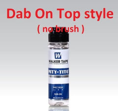 Mity Tite dab-on sponge-top applicator for precise, brush-free temporary fixes