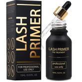 Miuffue lash primer bottle close-up for professional use