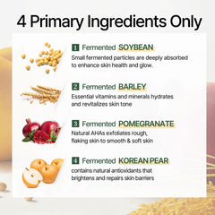Mixsoon Bean Essence quick absorption leads to non-sticky, refreshed skin finish.