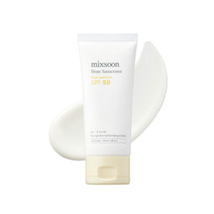 Mixsoon Bean Sunscreen bottle close-up—lightweight formula for daily wear
