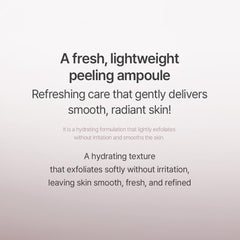 Mixsoon Peeling Ampoule dispenser pump ready for precise application
