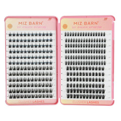 Miz Barn 312pcs cluster lash kit ultra-capacity for DIY looks