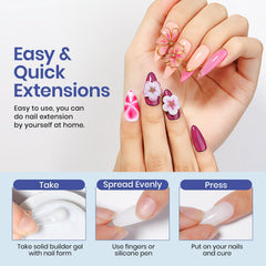 MIZHSE double-head pen enables precise detailing and decorative 3D nails.