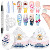 MIZHSE solid builder gel clear 18g for strong nail extensions and easy crafting.