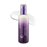 MIZON Collagen Power Lifting Emulsion bottle showing hydration and glow