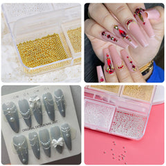 Mkwntg charms on nails create elegant holiday looks.