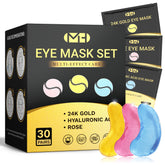 MLDWYH 24K Gold Eye Mask firming for revitalized under-eye skin