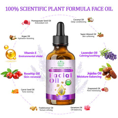 MMPANG Organic Face Oil frankincense texture close-up for refined skin tone
