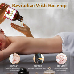 MMPANG Rosehip Oil anti-aging effect on complexion.