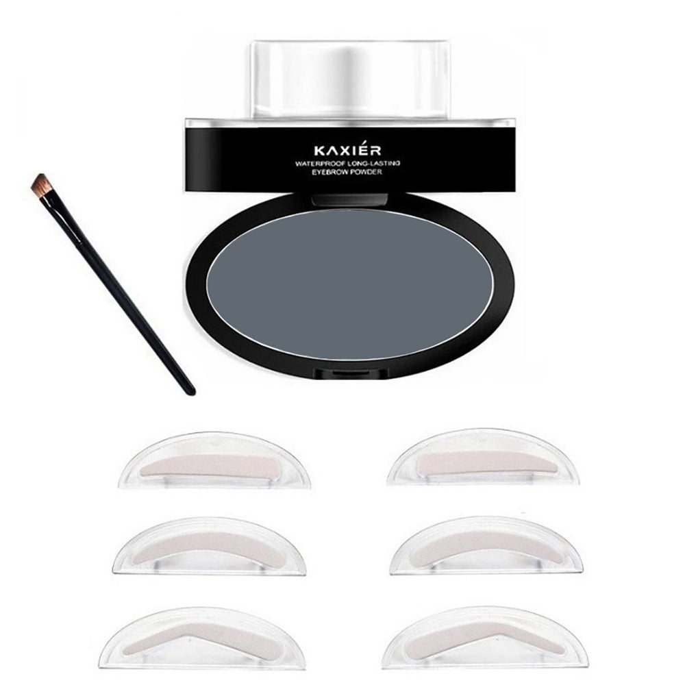 Moakxer eyebrow powder stamp for precise natural-looking brows