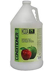 MODA Apple Conditioner bottle delivering nourishing, color-safe care for all hair types.