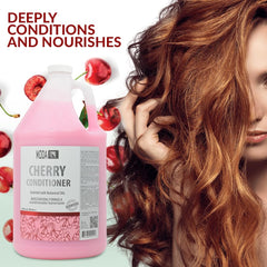 MODA volume-boost conditioner adds body for fuller, bouncier hair.