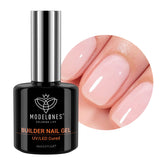 Modelones Builder Nail Gel bottle enables easy 8-in-1 nude coverage for nails