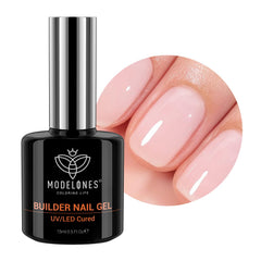 Modelones Builder Nail Gel bottle enables easy 8-in-1 nude coverage for nails
