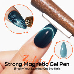Modelones Cat Eye Magnet Set wand enables precise designs at home or studio