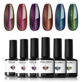 Modelones Chameleon Glitter Blue bottle with vibrant blue sparkle for dazzling nails