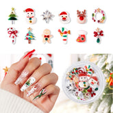 Modelones Santa Claus nail charm for festive nails with holiday sparkle