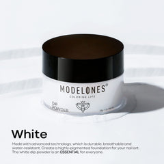 Modelones activator used to seal powder for durable, chip-resistant nails.