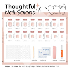 Double-sided nail file included for a smooth edge finish.