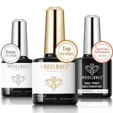 modelones gel base coat bottle for smooth application and lasting wear