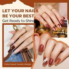 Modelones gel brush close-up highlights easy glide for smooth, quick application.