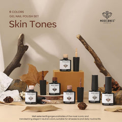 Modelones nude gel nail polish for subtle, natural manicures.