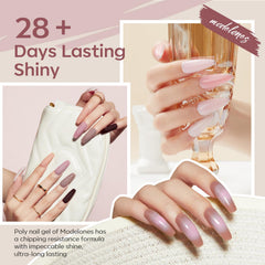 Modelones gel kit enables quick, easy DIY manicure.