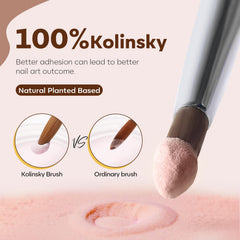 Modelones Kolinsky brush size 10 round ideal for sculpting and detailing.