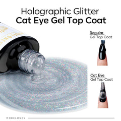 Modelones magnetic stick close-up shows how cat-eye shifts with light.