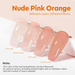 Modelones surface ridge filling smooths ridges for even nails.