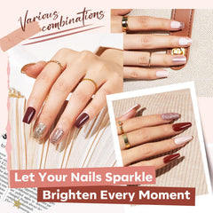 Modelones nude brown shade close-up, perfect for natural manicures