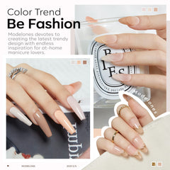 Six versatile nude shades ideal for all seasons and chic manicures