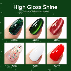 Modelones ornament glitter gel 2573 close up with sparkle
