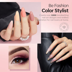 Modelones Partyreal ABA5510 wide brush for smooth, even nail coverage