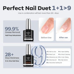 Ultra-portable UV/LED nail lamp ready for quick cures.